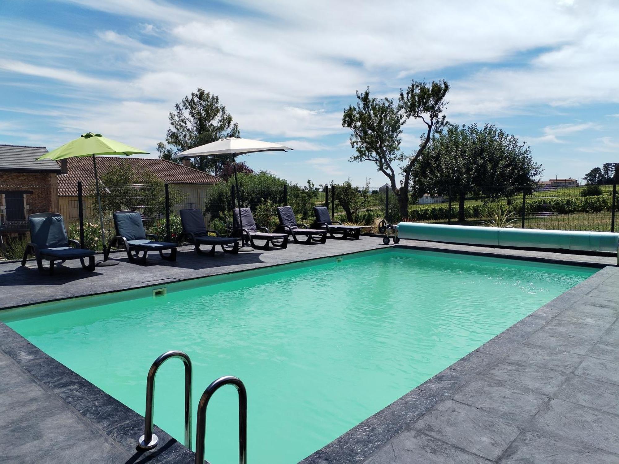 Le Petit Chateau De Sathonat - Horizon Paradis Saint-Amour-Bellevue Bagian luar foto