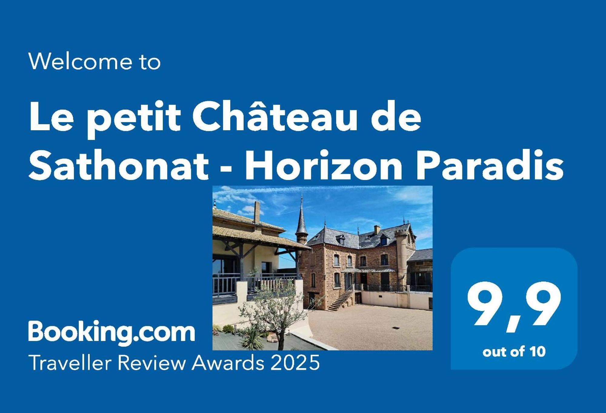 Le Petit Chateau De Sathonat - Horizon Paradis Saint-Amour-Bellevue Bagian luar foto
